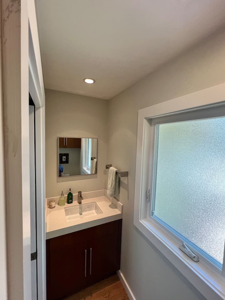 Half bathroom.