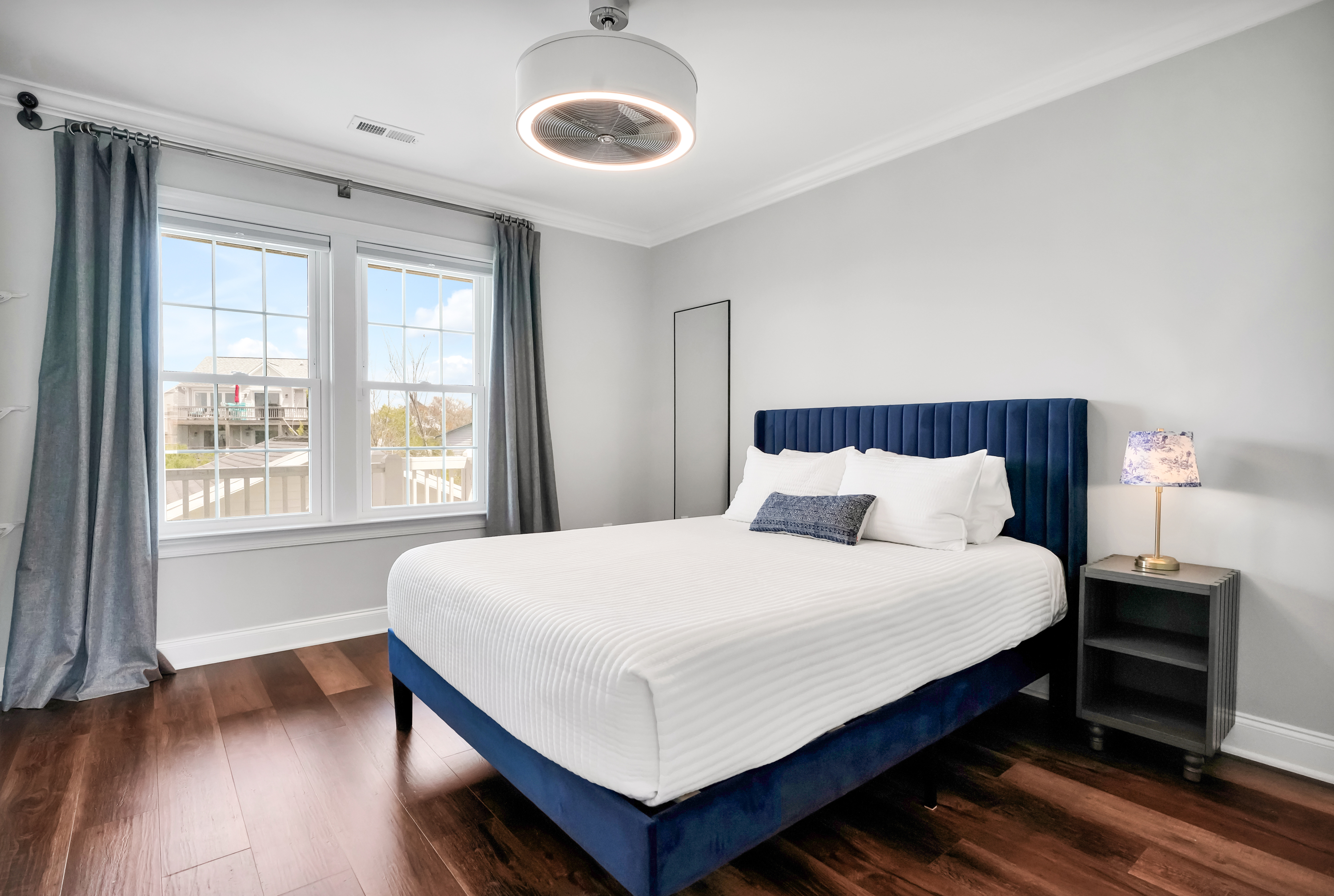 Bed linens provided