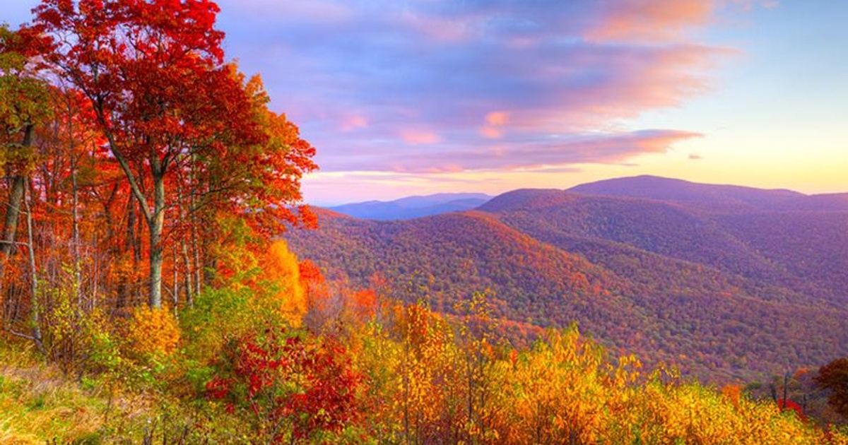 Beautiful Blue Ridge in the Fall.