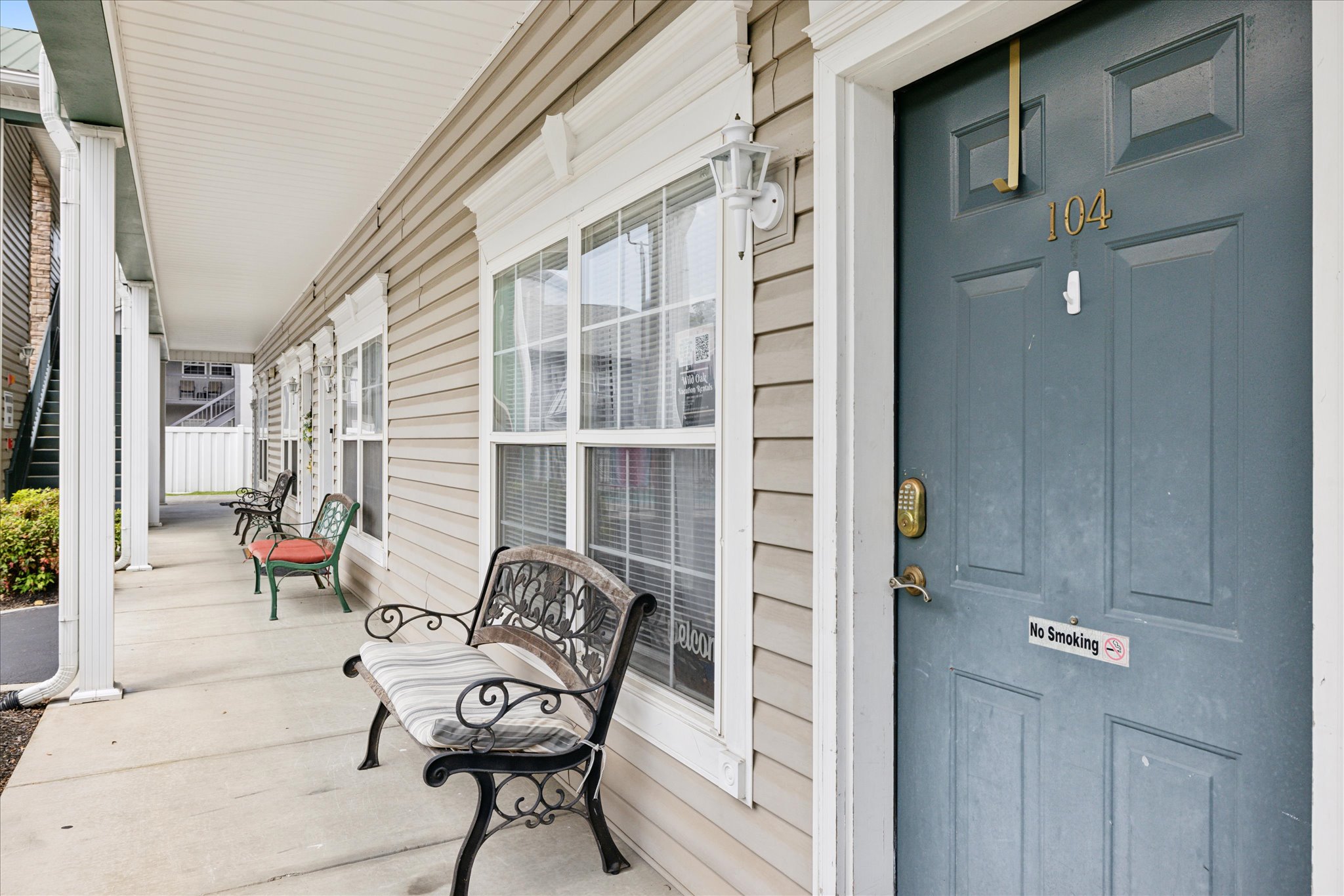 Located on the ground floor of the Colonial Crest Condominium Complex
