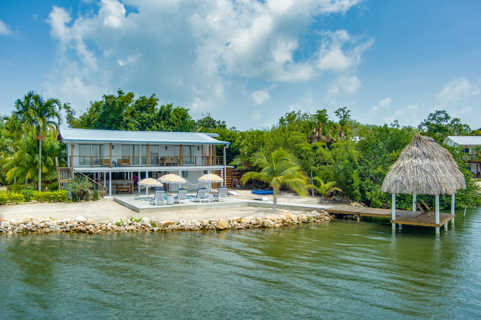 The house and the pier