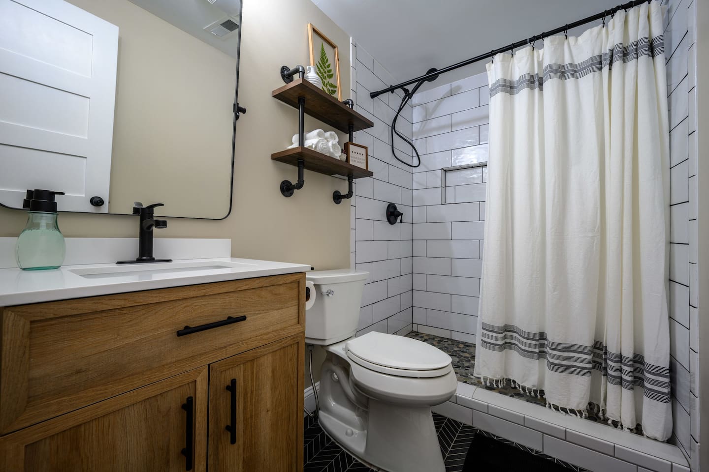 Full Bathroom in Basement