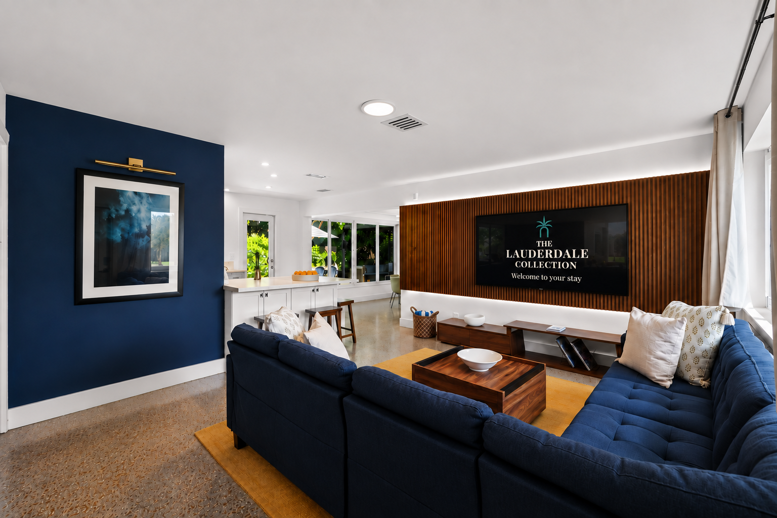 🛋️ Gather, relax, and binge your favorites in this bright and stylish lounge spot