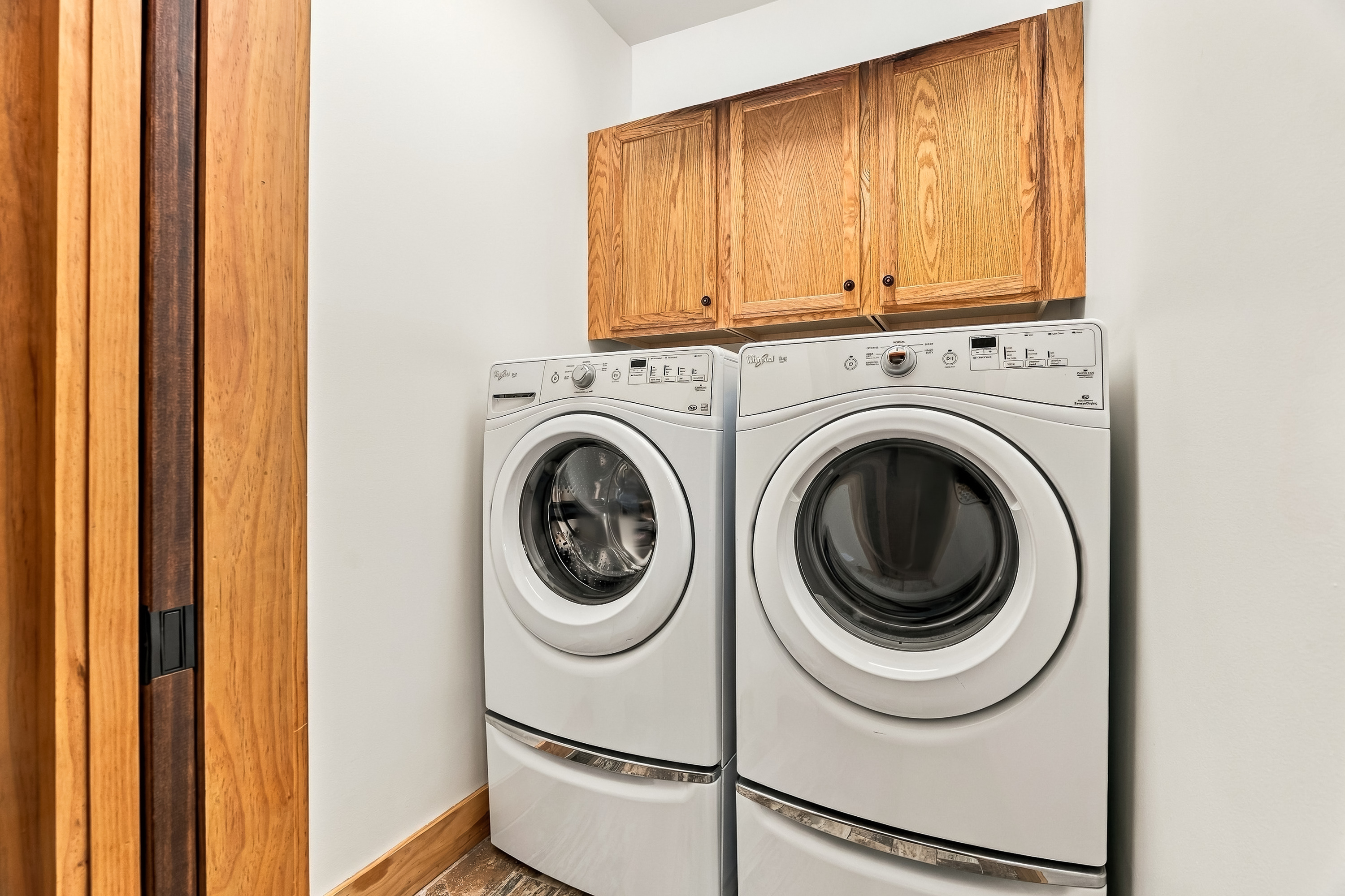 Washer and dryer