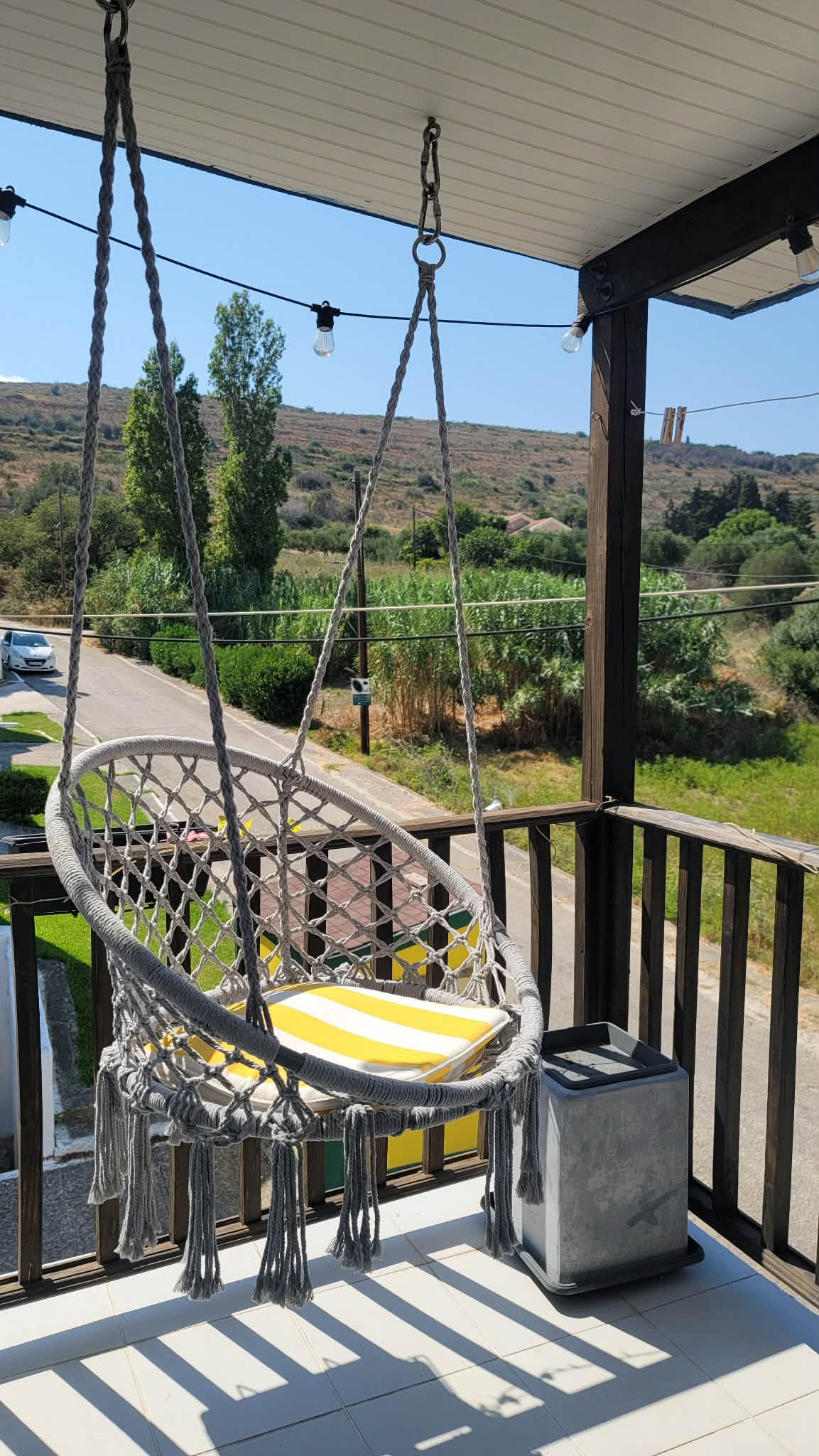 Swing with a view