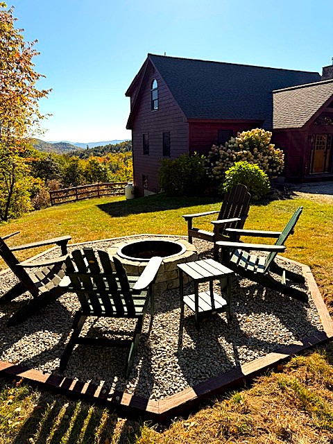 A warm welcome awaits! Enjoy cozy comfort, stunning views, and a brand-new firepit, your perfect getaway starts here!
