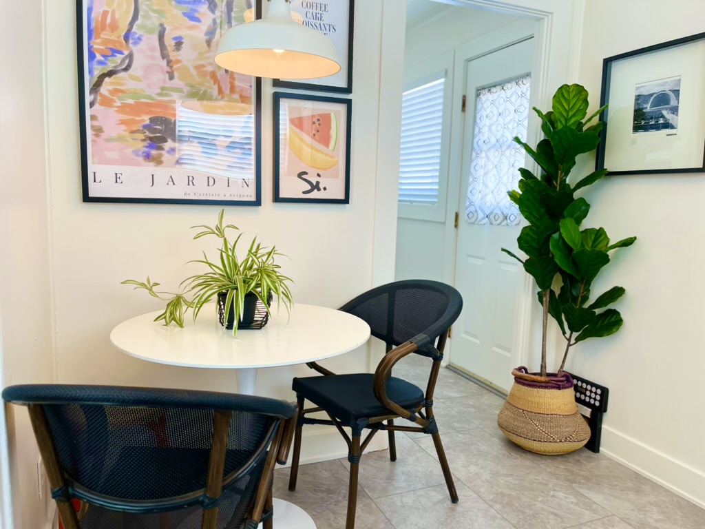 1bed/1bath kitchen/dining