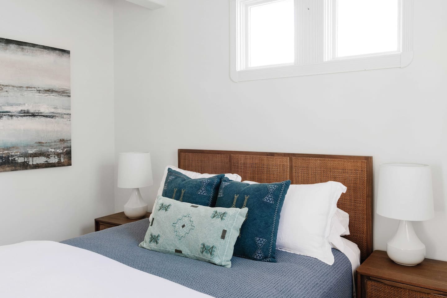 Queen bedroom with closet