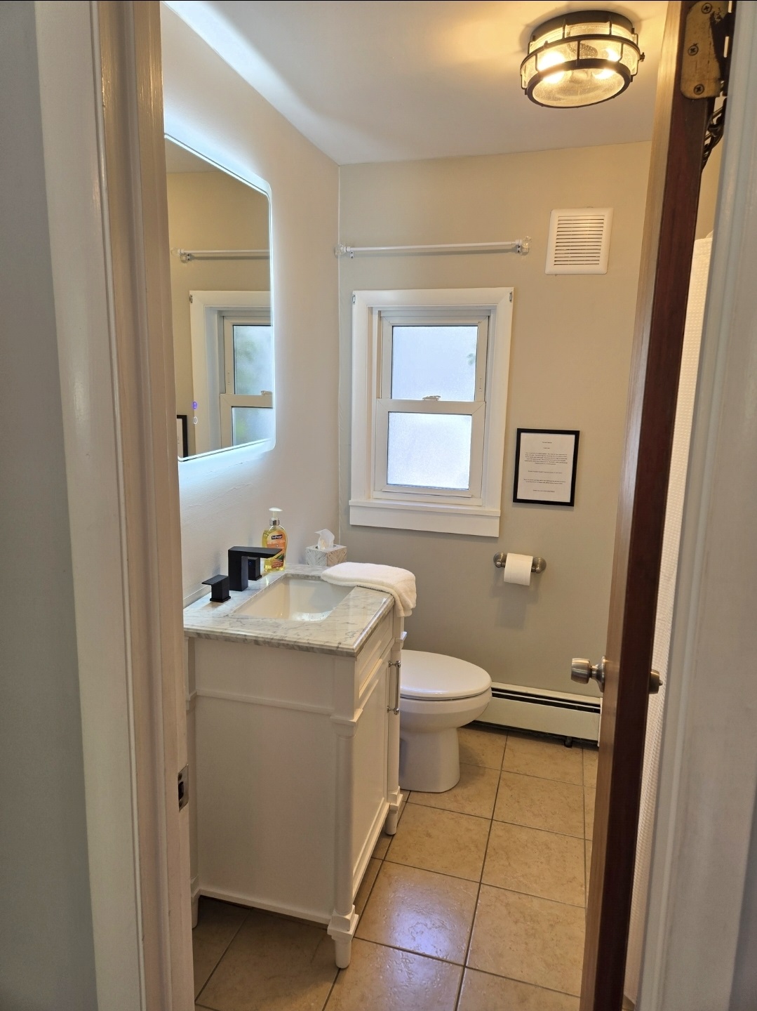 Apartment bathroom