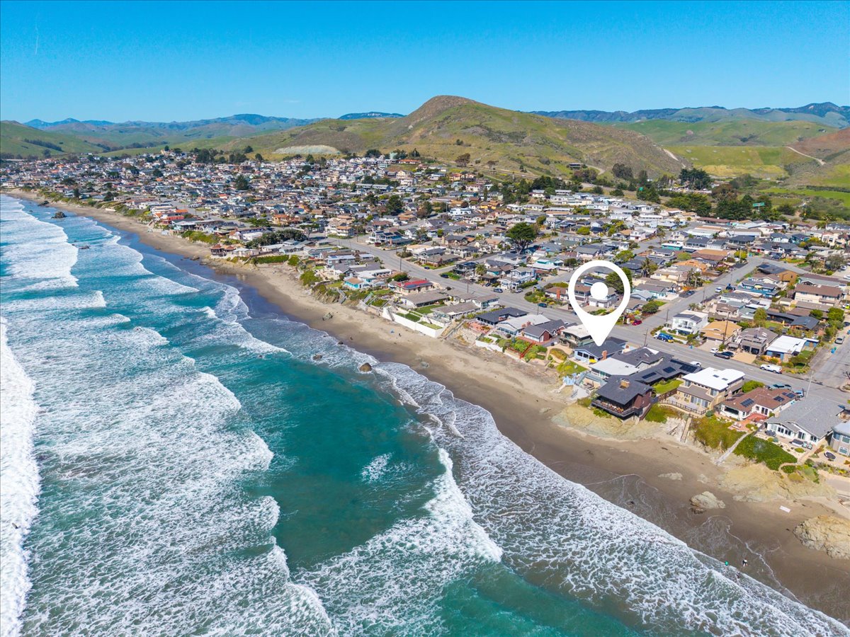 Cayucos California ocean front rental