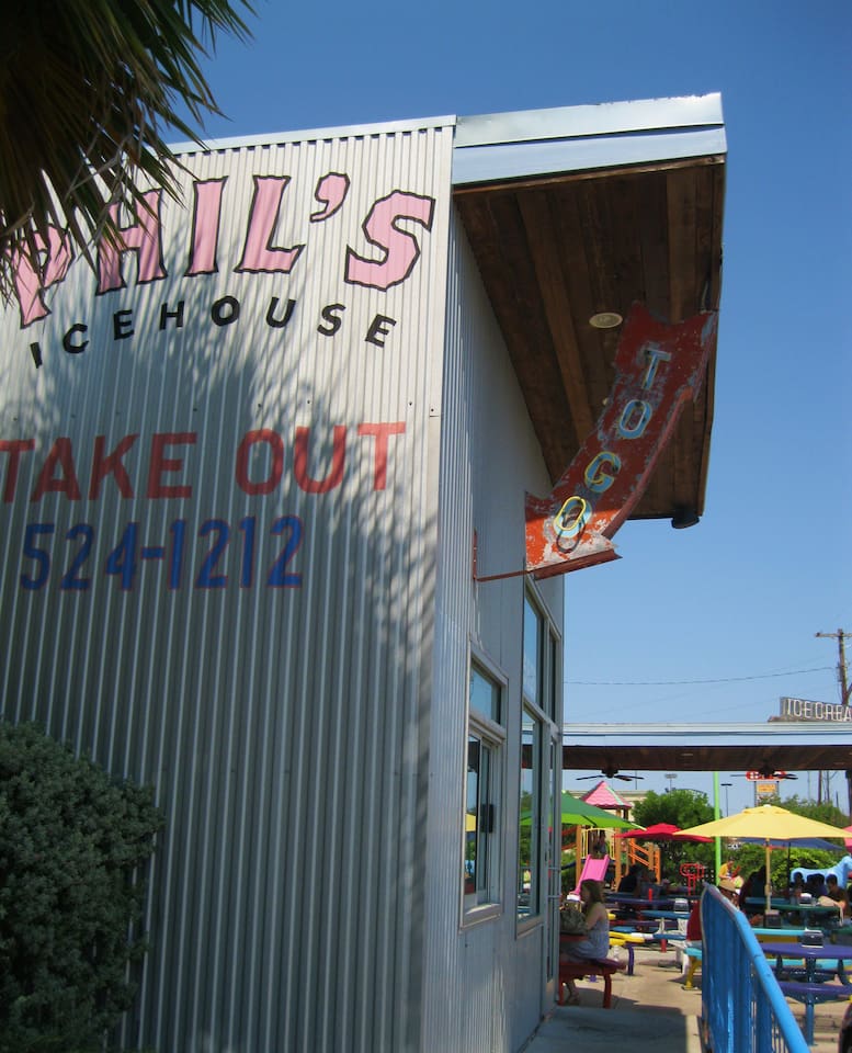 Phil's Ice House and Amy's Ice Cream - Two Austin Favorites You Will Love Too - Ten Minutes From The House -