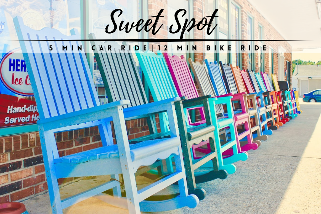 Savor a scoop at our favorite ice cream shop, Sweet Spot!