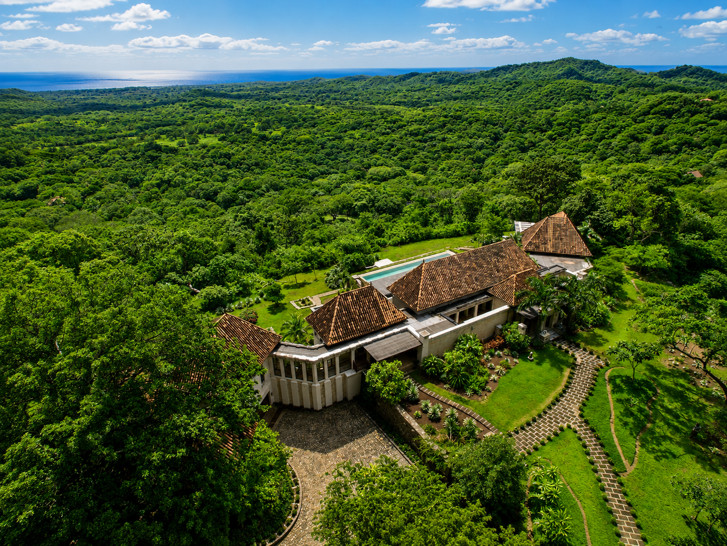 Jungle and Ocean Views 