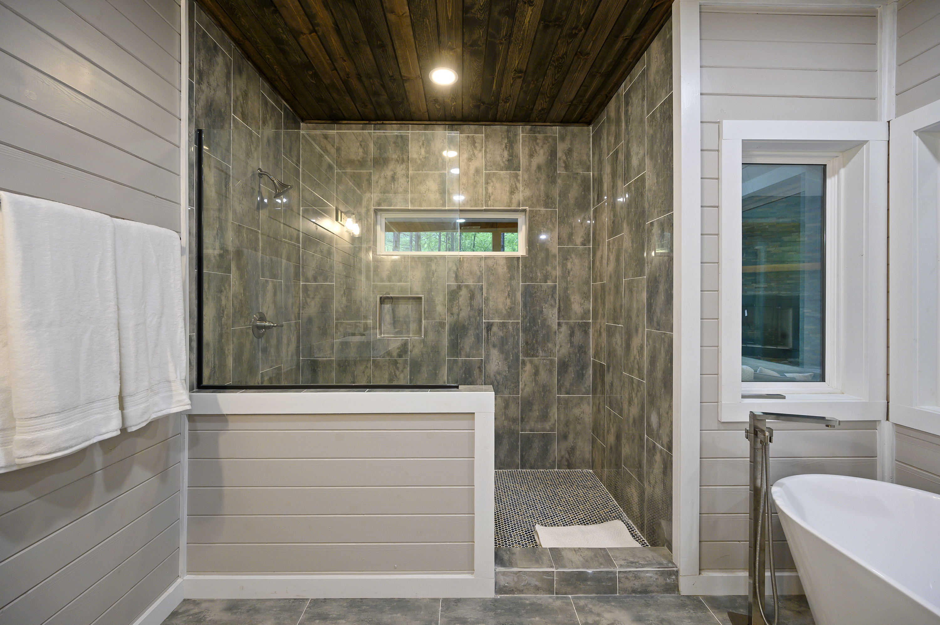 Oversized shower 