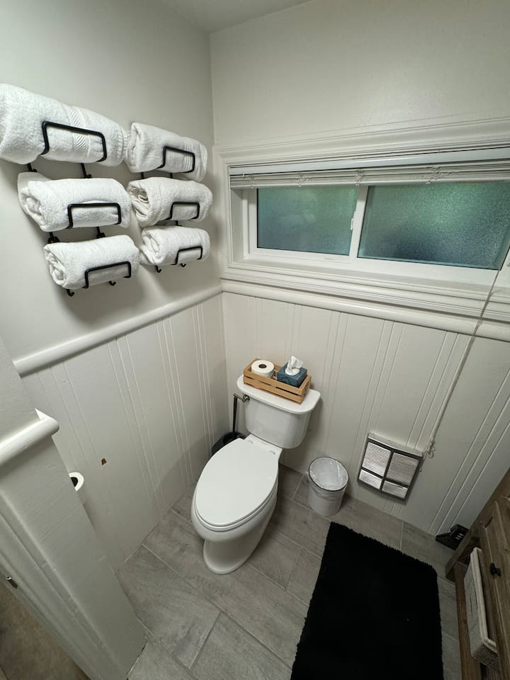 Plenty of towels available during your stay!