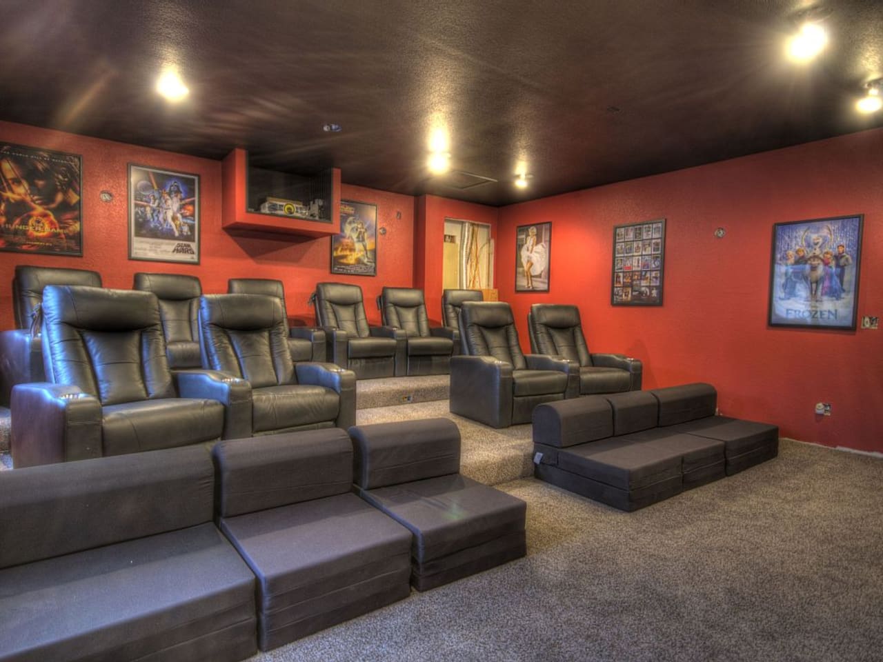 Movie Theatre, Seats 15, Upper level