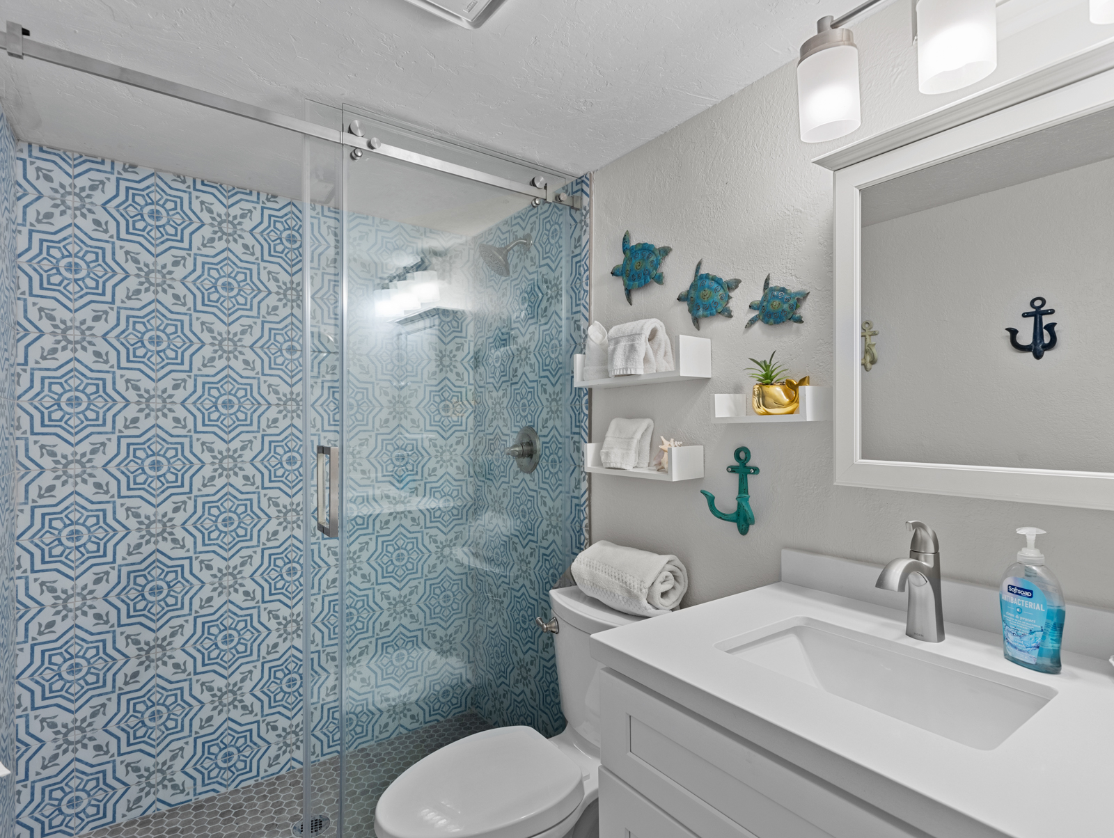 Full Bath with walk-in Shower