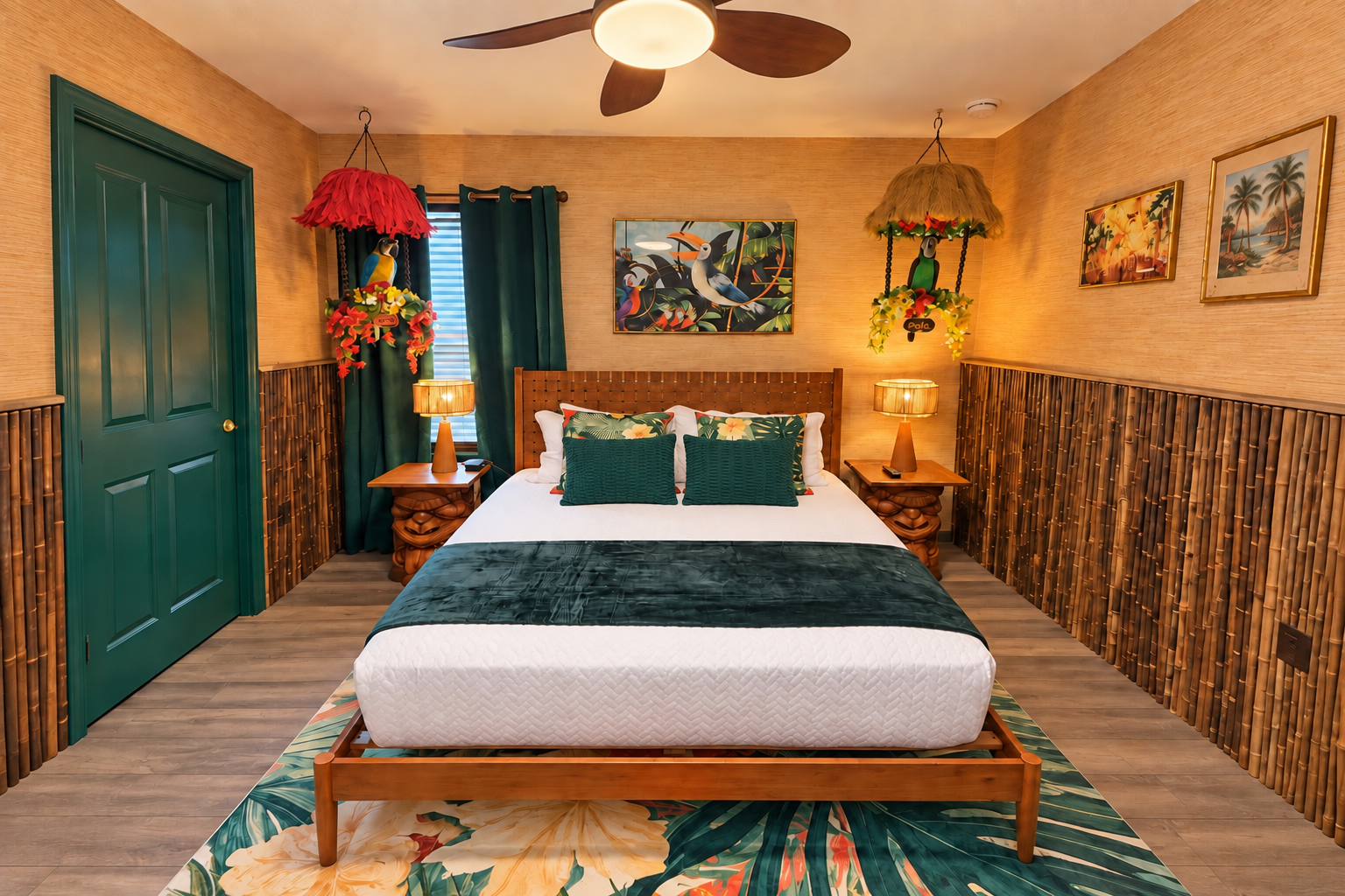 Welcome to our tropical hideaway, you lucky people you!