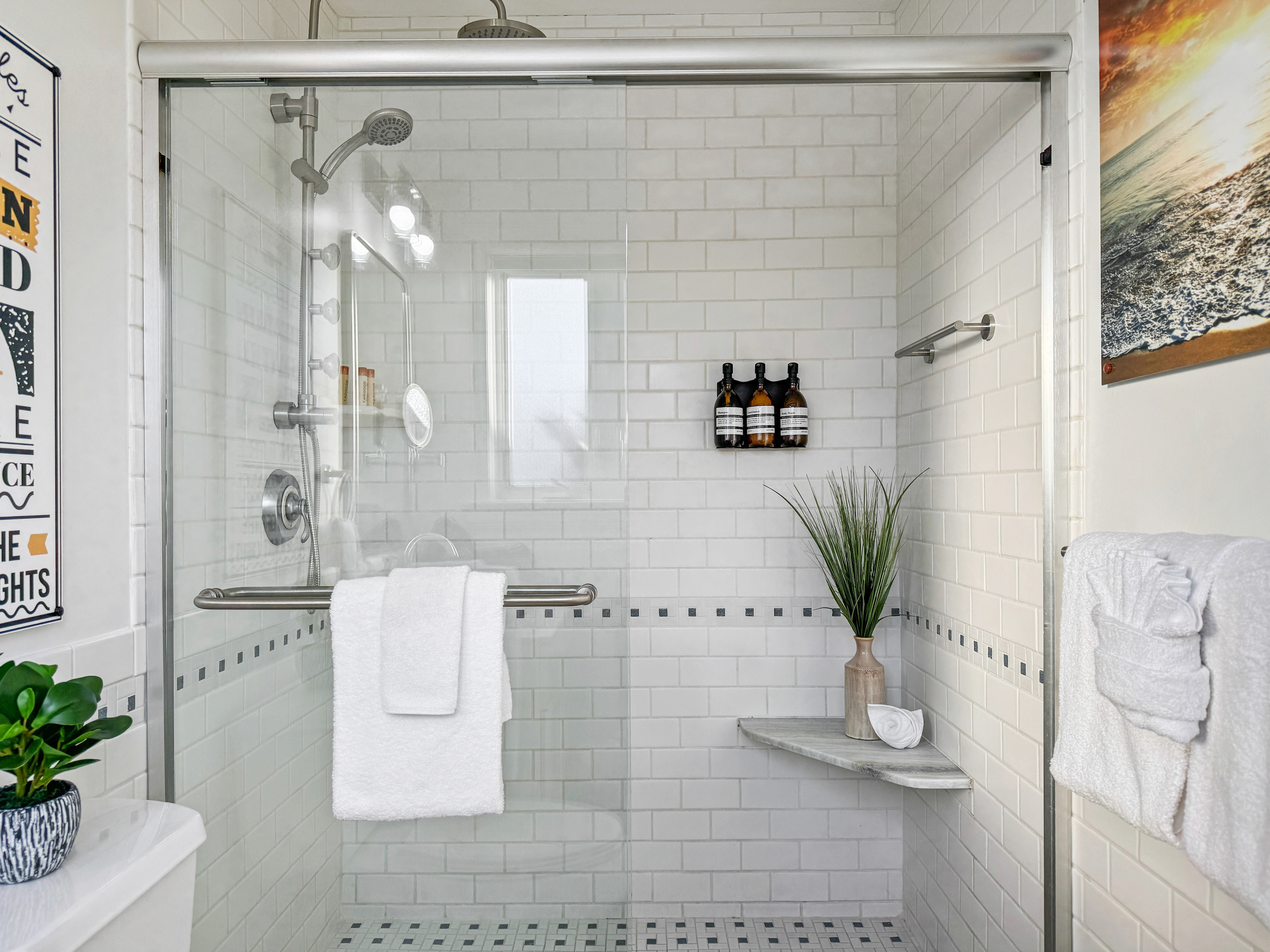 Refresh in your en suite spa after a day at sea!