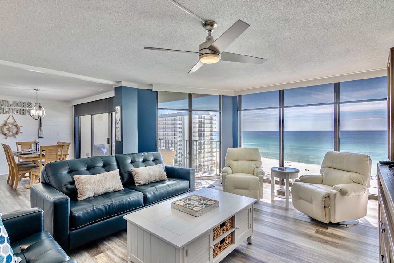 Living room with gorgeous views