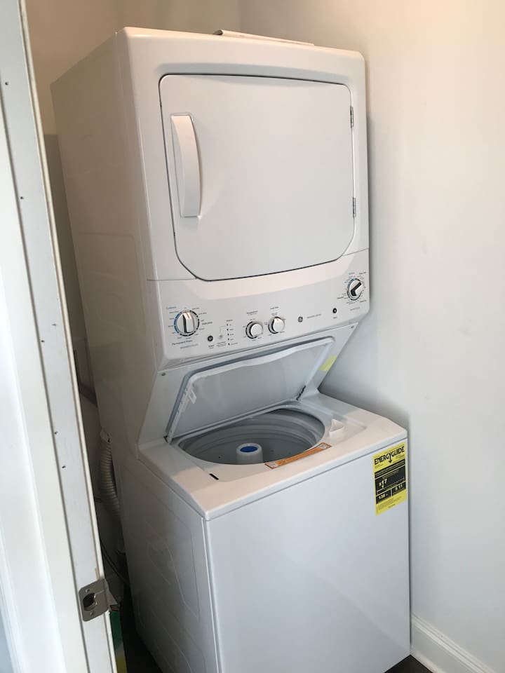 Washer dryer unit - may be shared with other unit guests