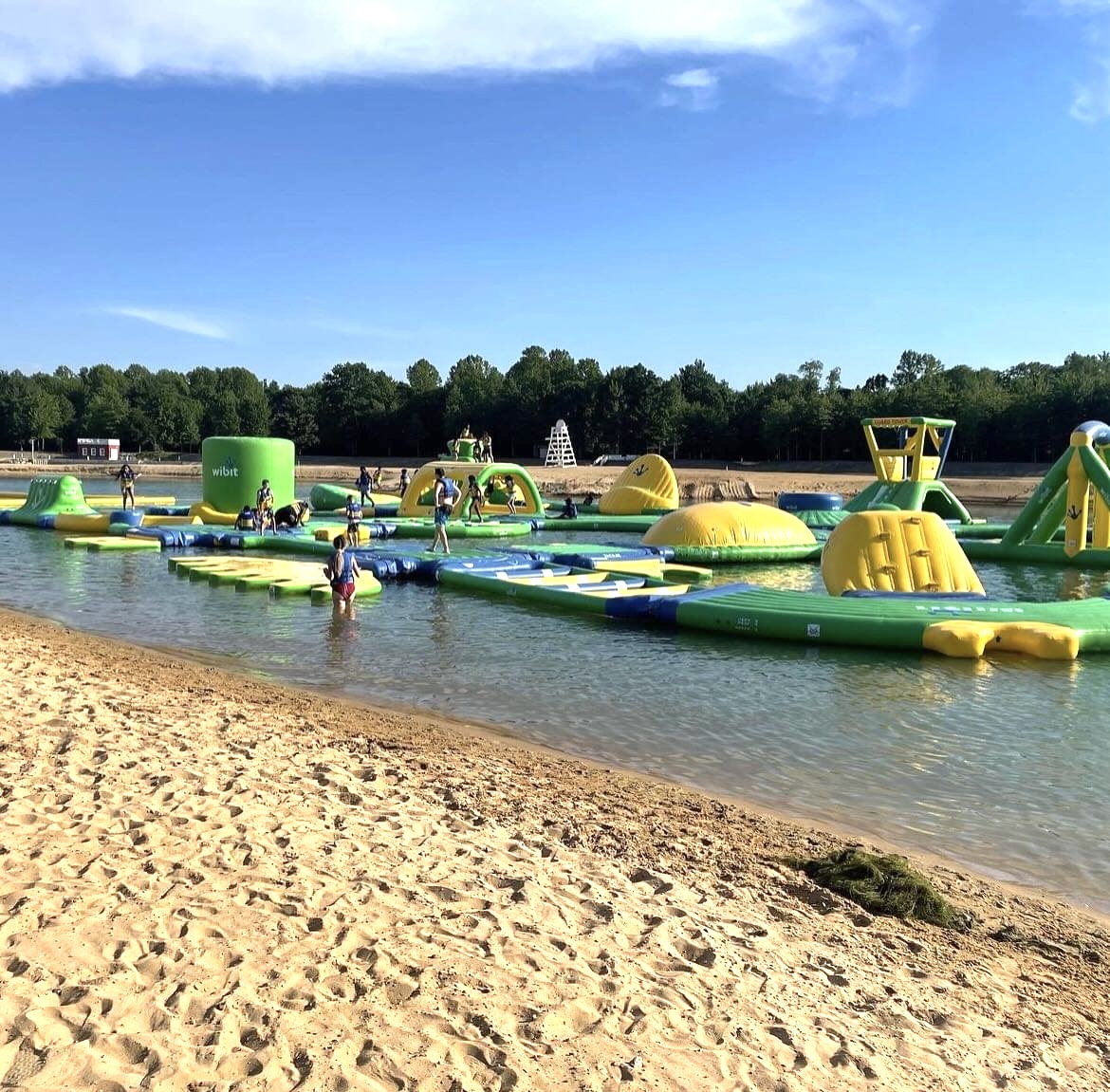 Lake Arvesta is fun for all ages! It also features pup, putt, golf, pickle ball, a restaurant and more!
