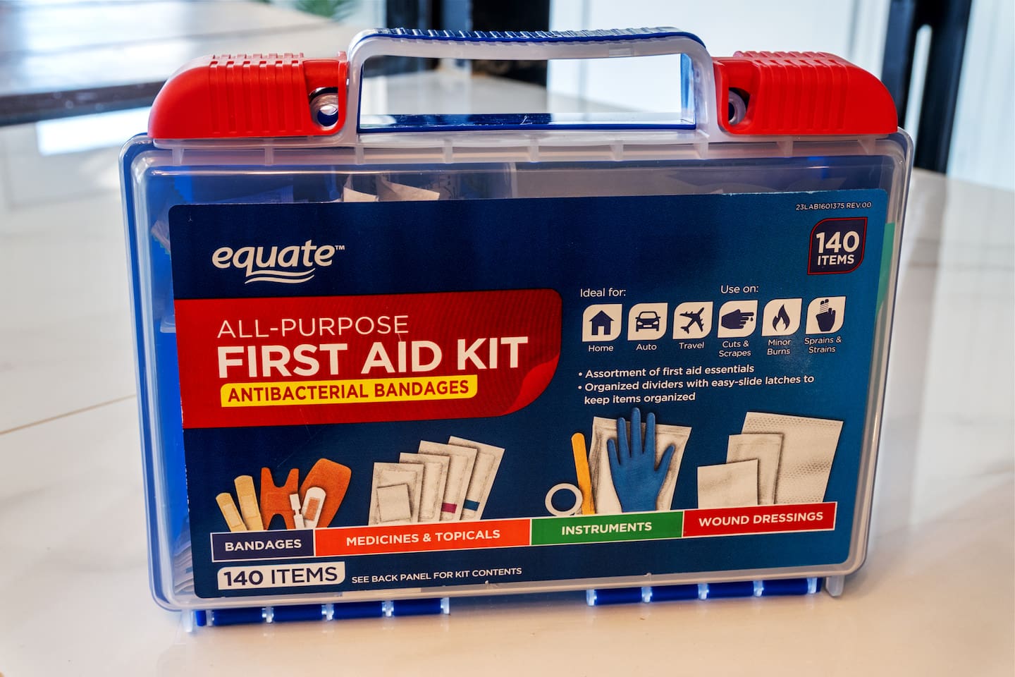 Safety first! A fully stocked 140-piece first aid kit is on hand for peace of mind during your stay.
