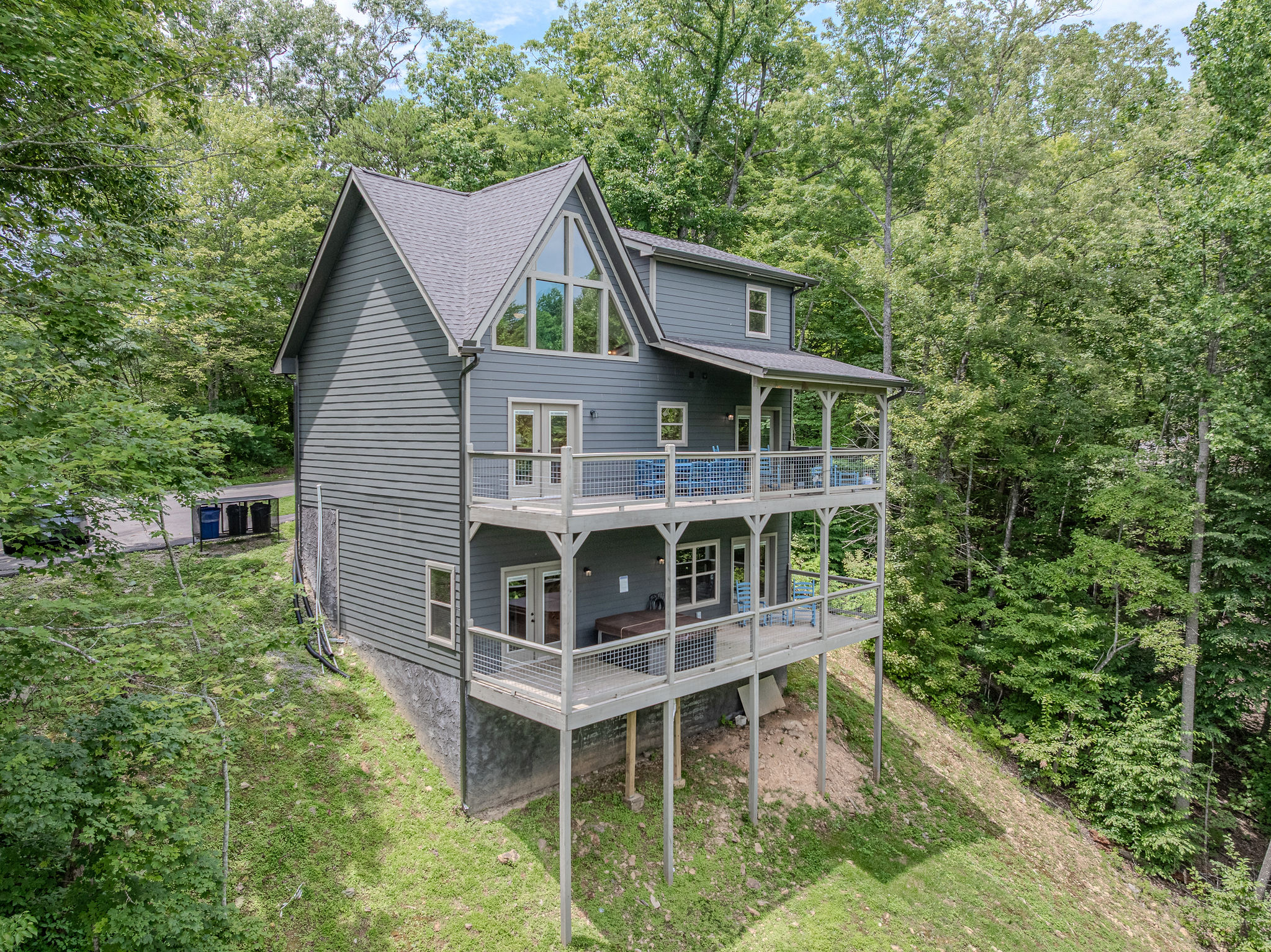 Enjoy a private-feeling mountain escape while staying convenient to area attractions.