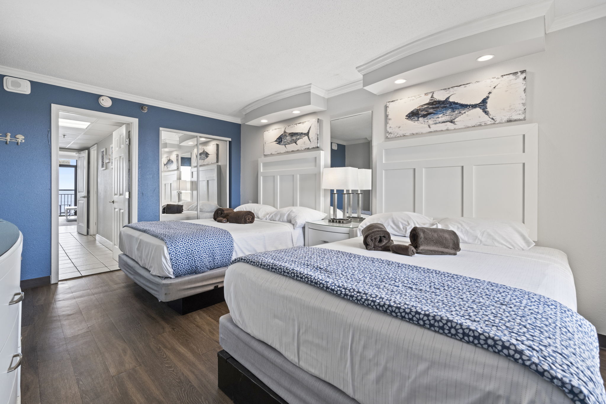 Main Bedroom with two queen beds
