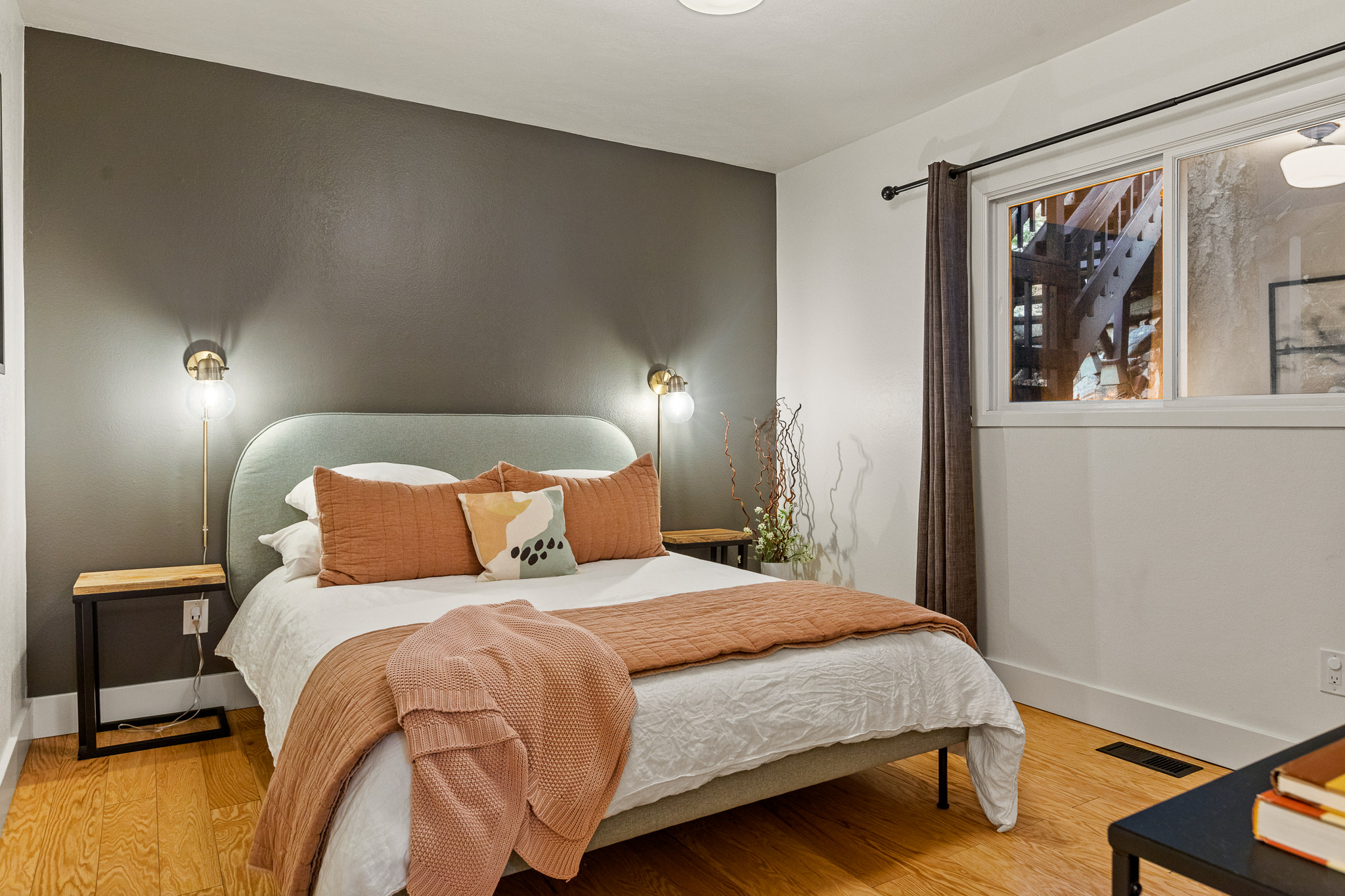 Bedroom 3: Get a great night sleep in this modern oasis. (Queen Bed)