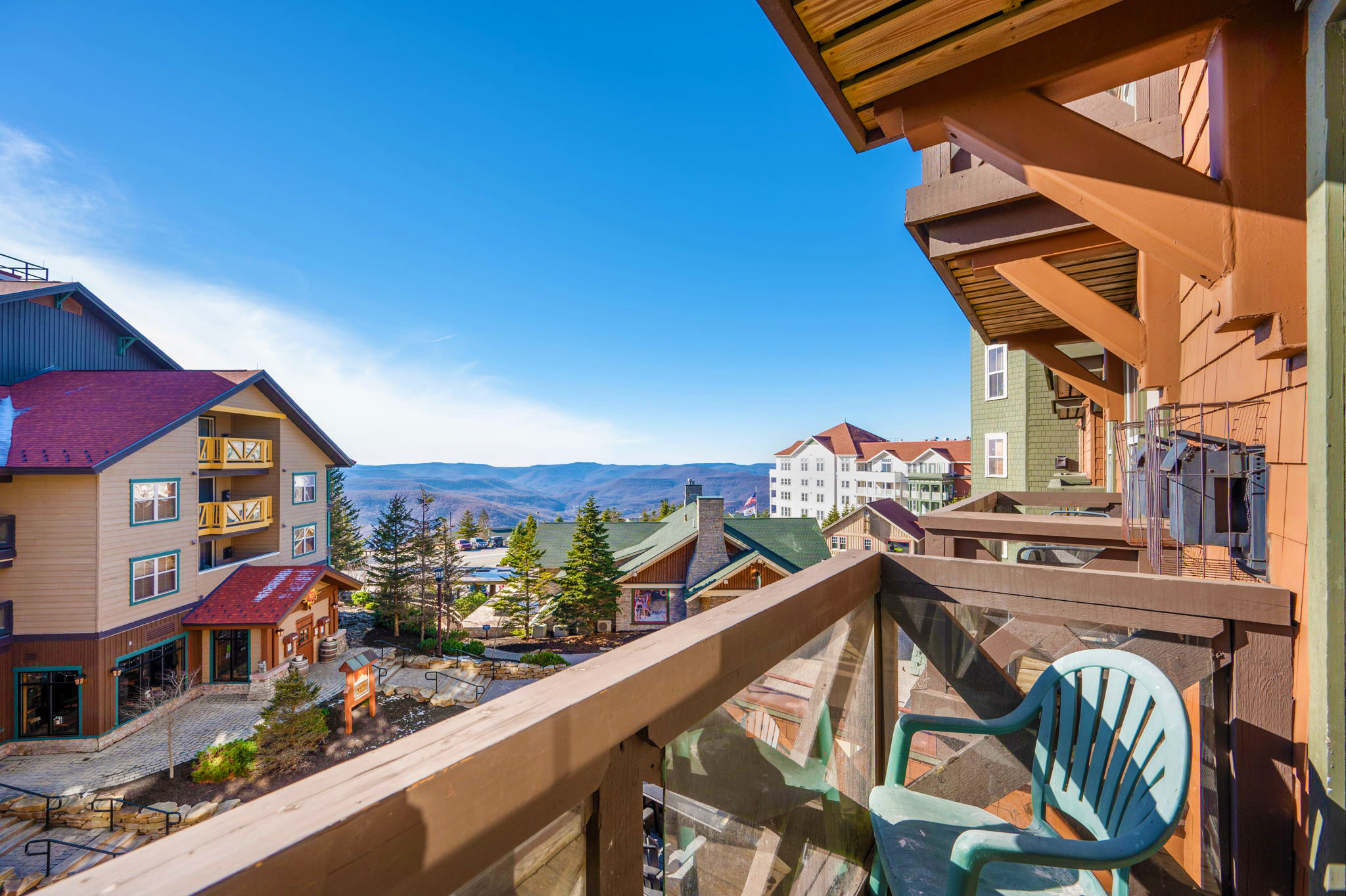 Highland House · Unit 314 — Balcony View