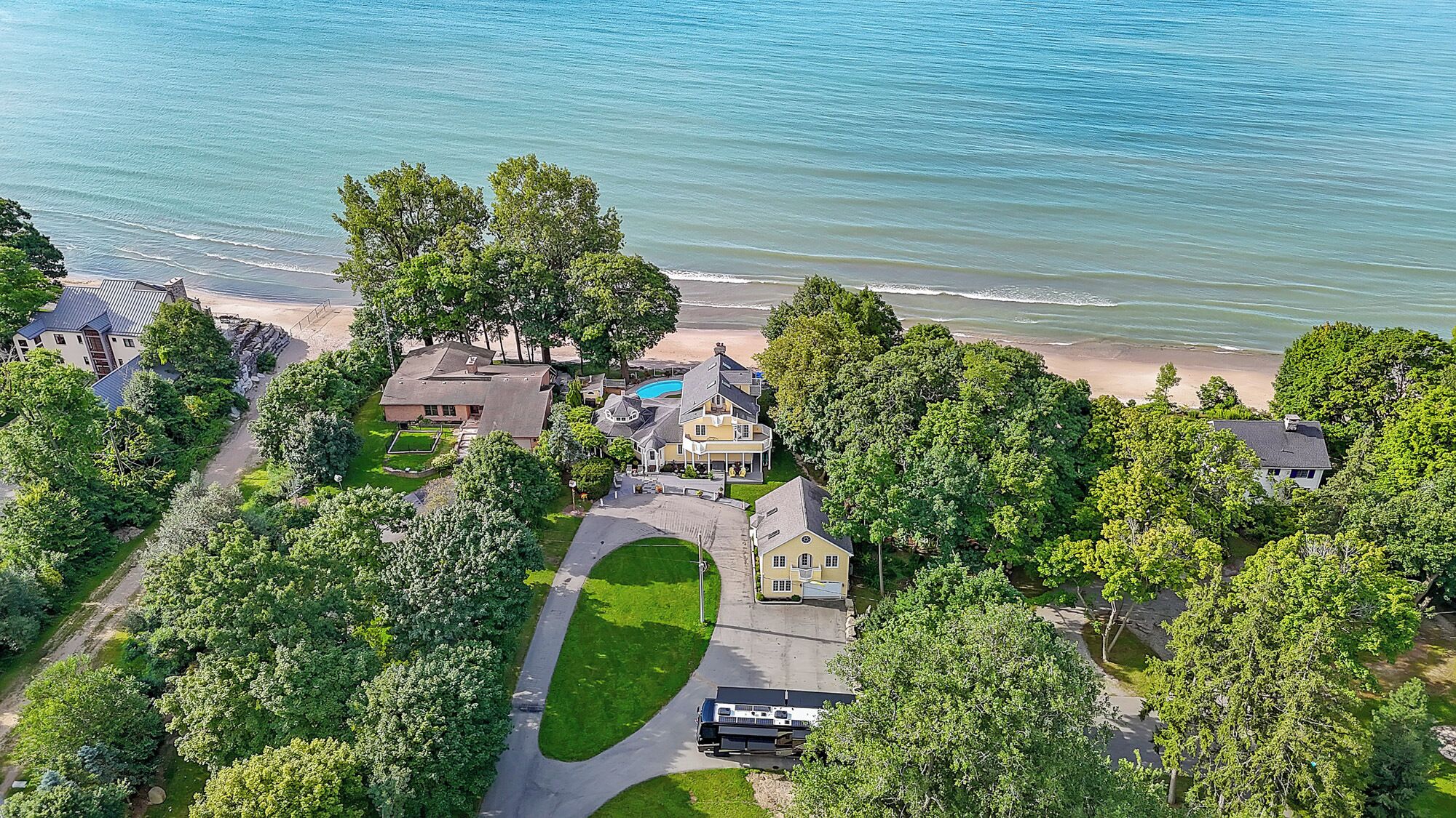 The Estate Property showing the location of the RV