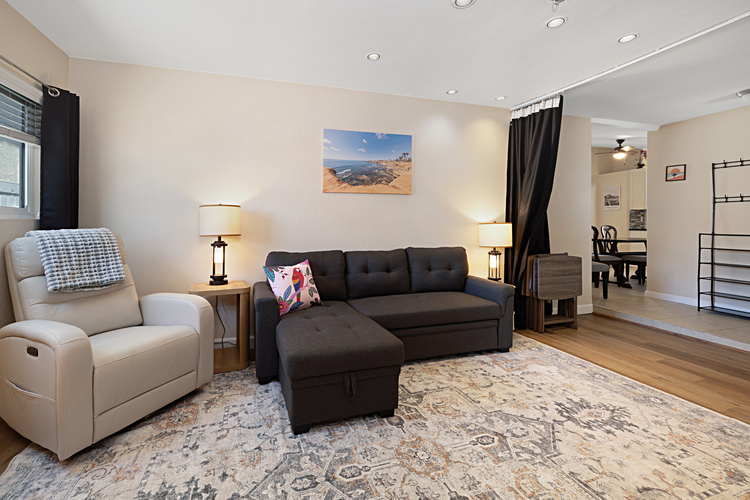Family/extra bedroom with pull out sofa