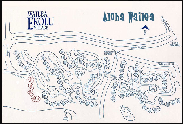 Wailea Ekolu Village map