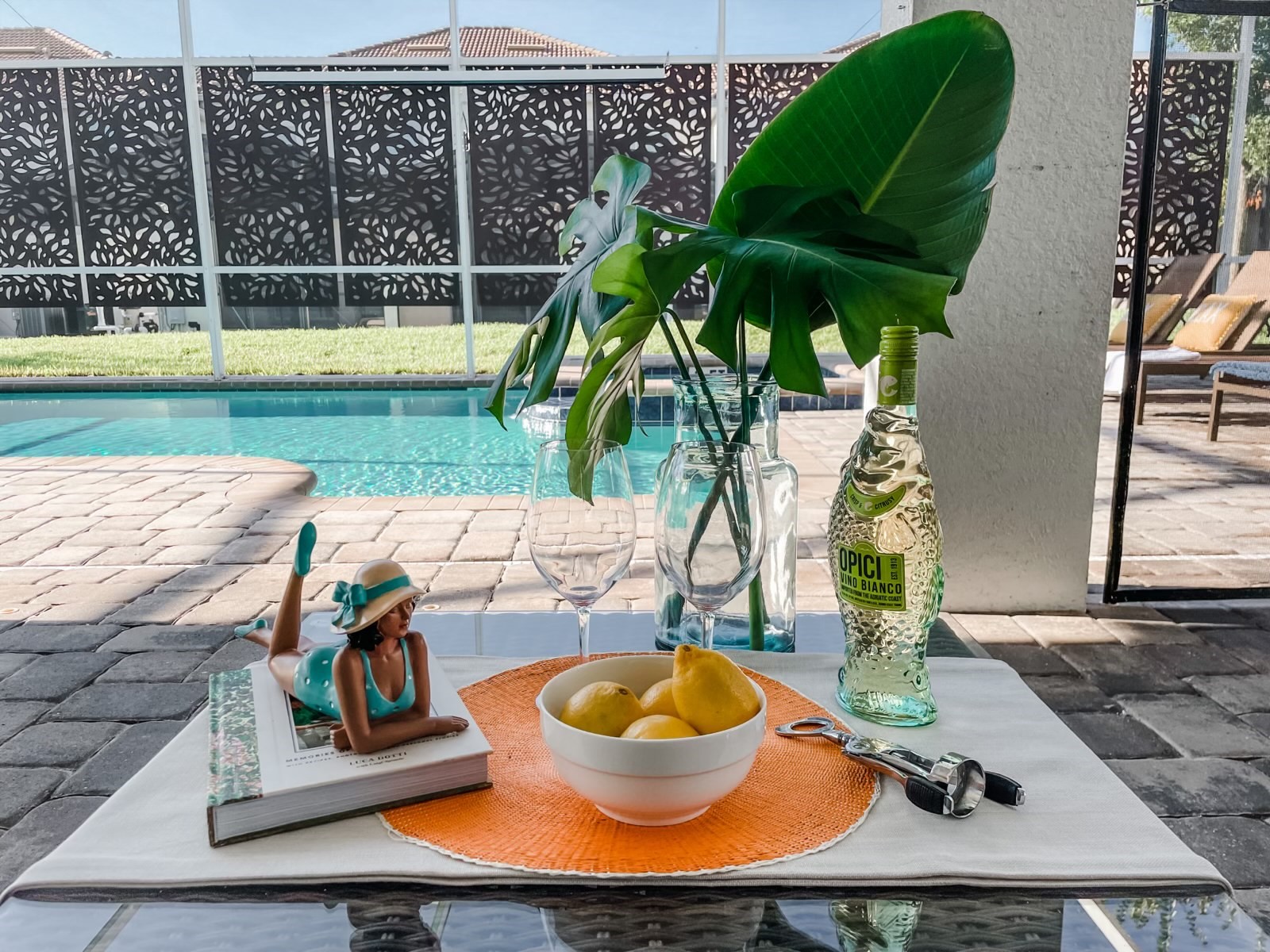 Pool Area Is A Great Place To Relax