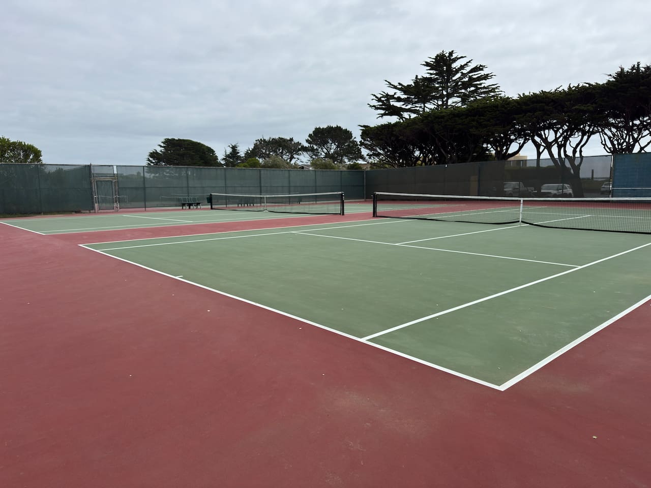 Community Tennis Courts available for use