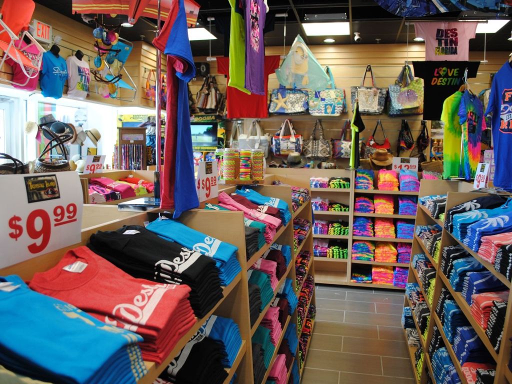 Plenty of souvenirs in the lobby shop