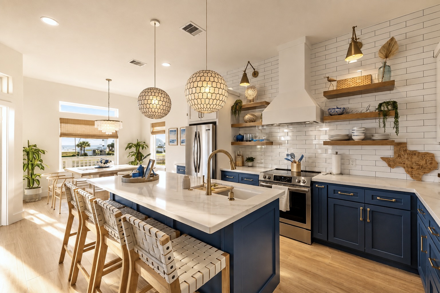 Designer kitchen with EVERYTHING you might need you could need.