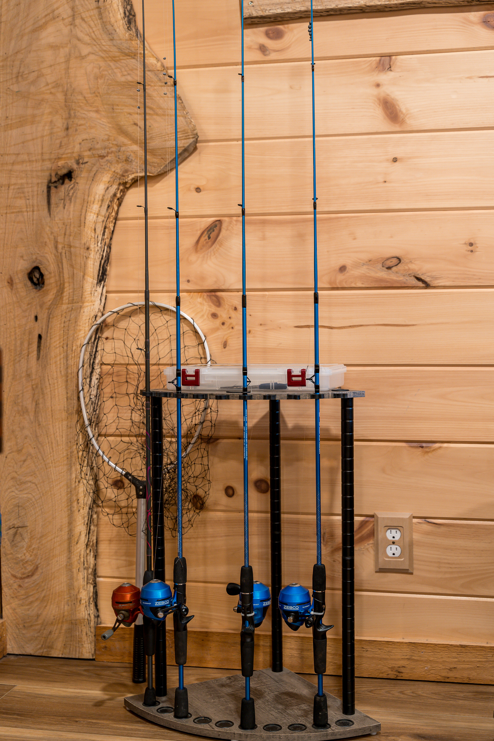 Fishing Poles and Net Provided