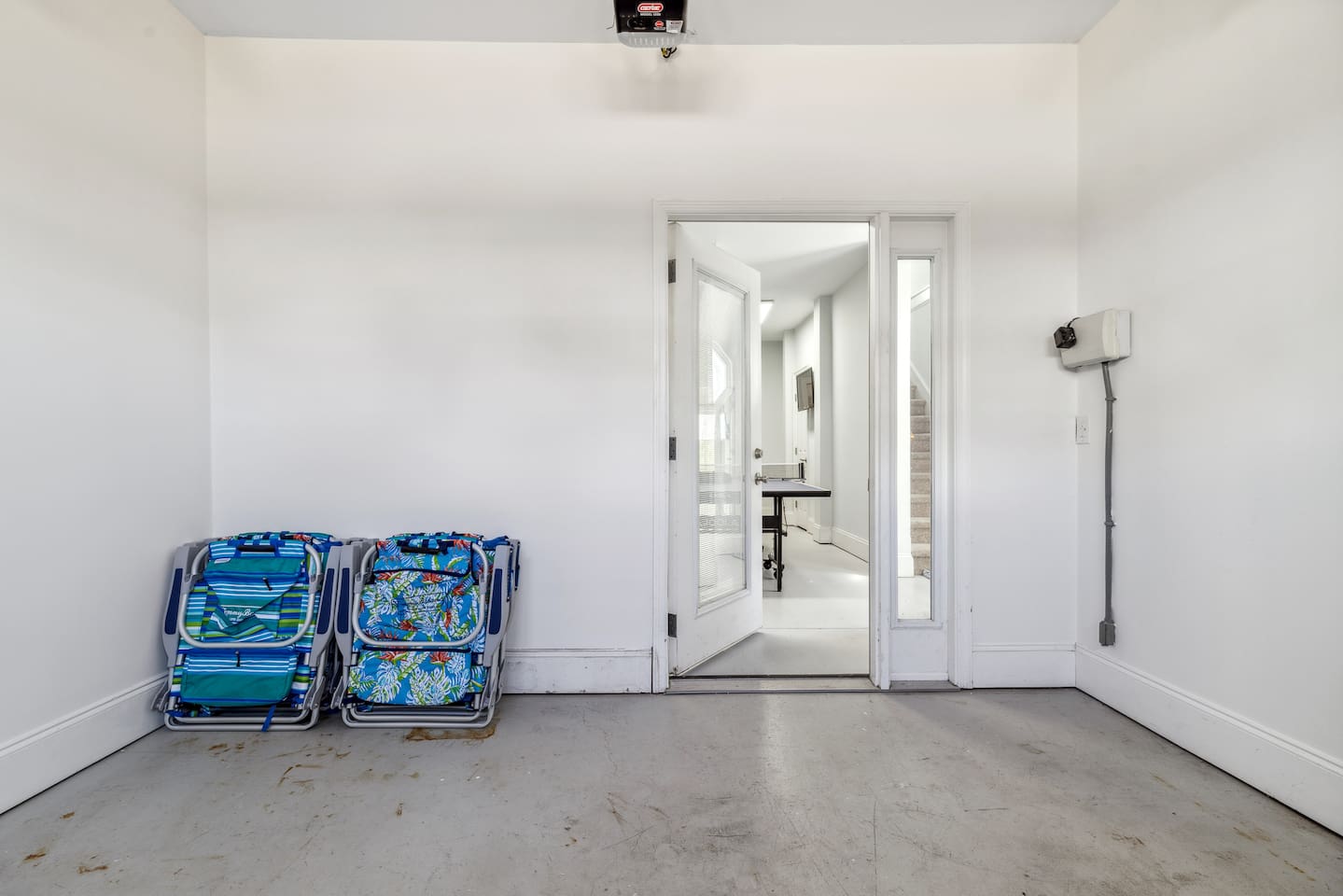 Storage space on ground level