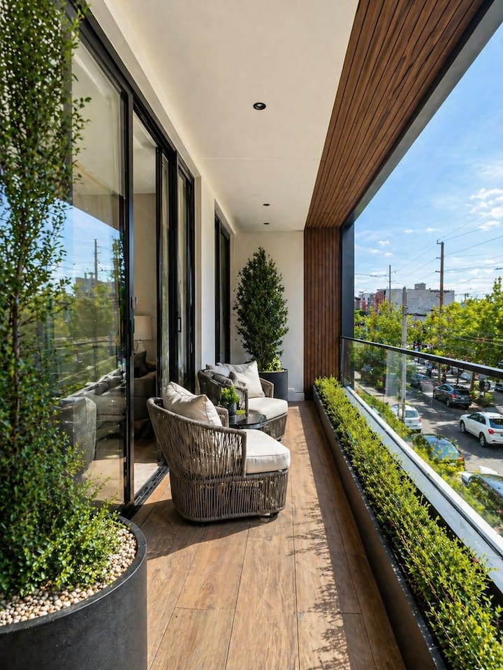 Private balcony 