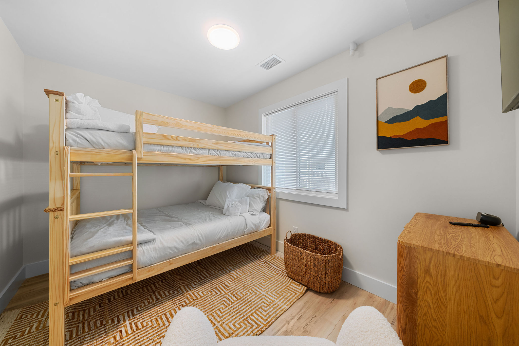 Bed linens provided - Bedroom 2