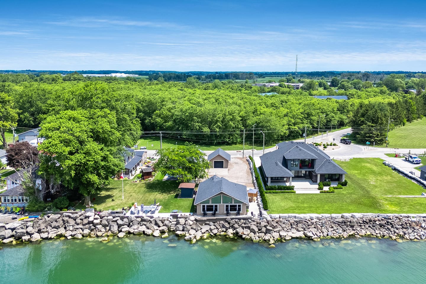 Aerial View of Property