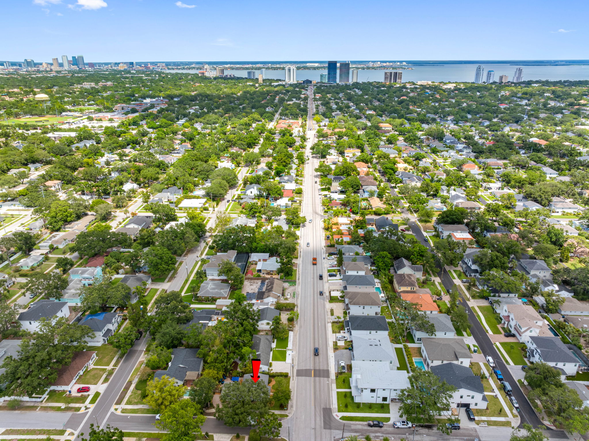 Aerial View of the Neighborhood