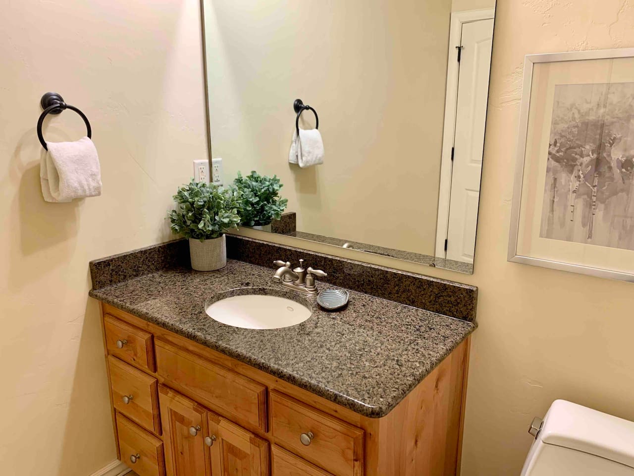 Half bath on main floor