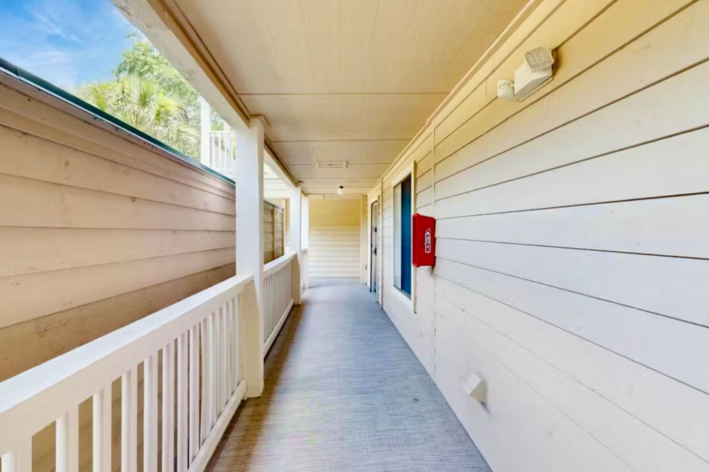 Covered walkway