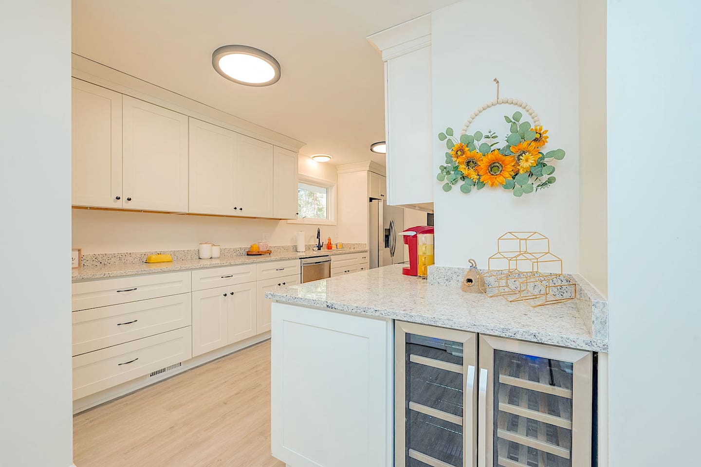 Wine cooler and beverage center.