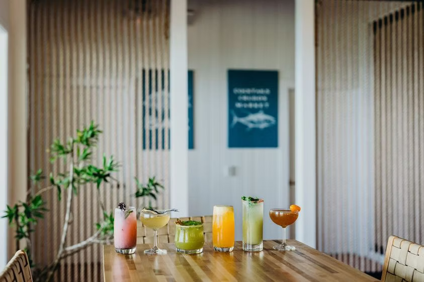 Their cocktail list is refreshing and inventive.