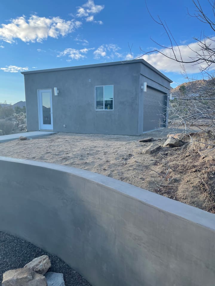 Garage available for Tesla charging.