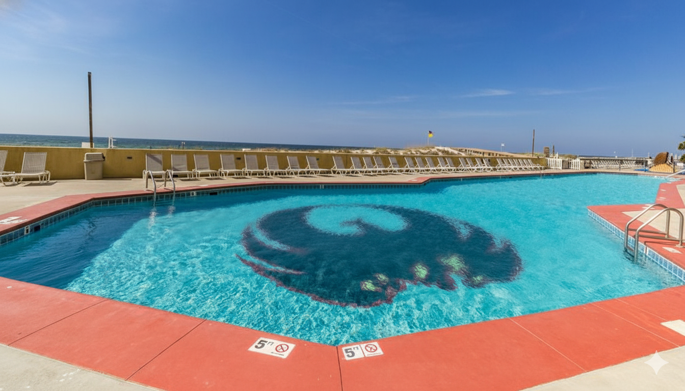 At Phoenix V, enjoy the best of both worlds with our magnificent outdoor pool, featuring the iconic Phoenix emblem, just steps from the pristine sands. A convenient boardwalk provides direct a